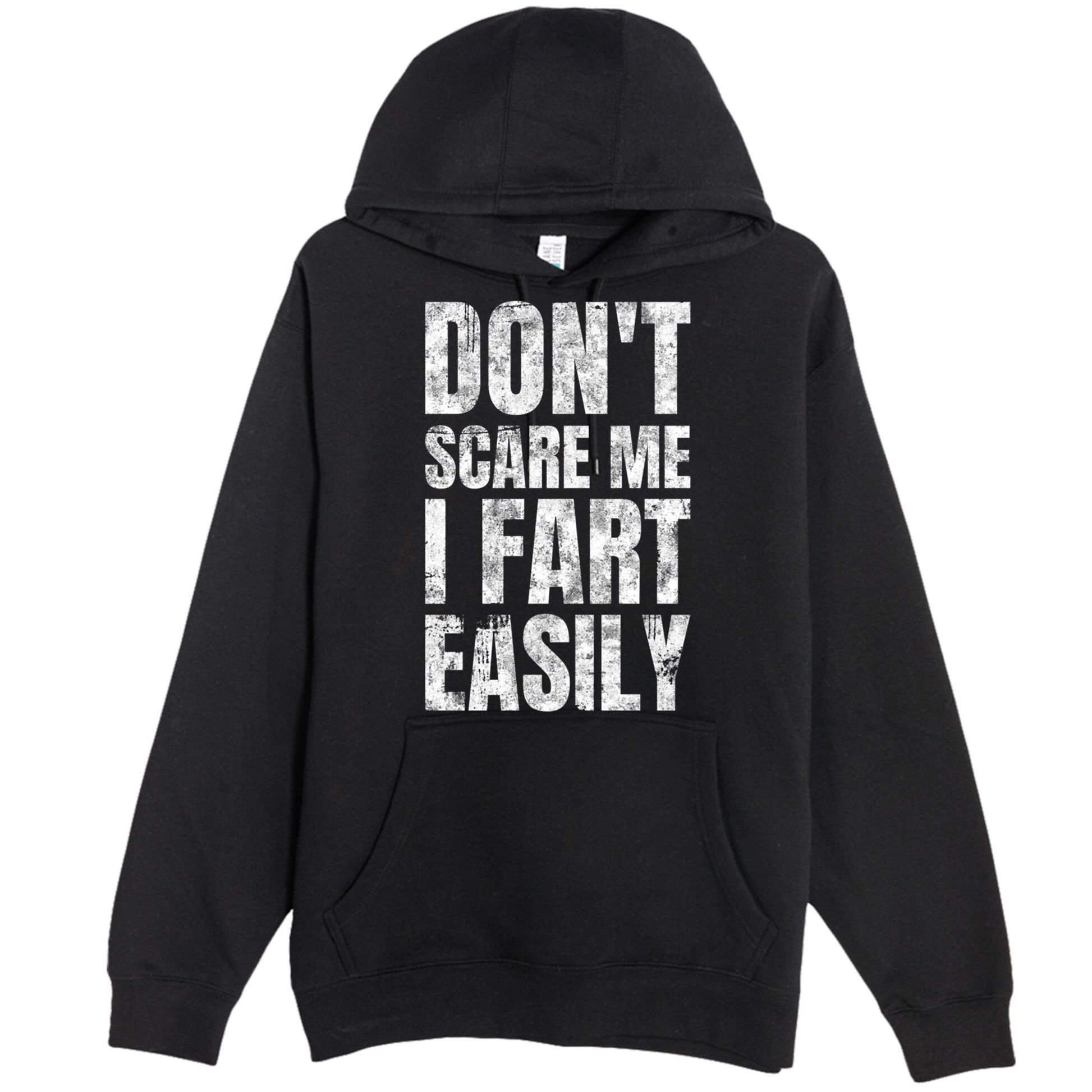 Don't Scare Me I Fart Easily Farts Gift Premium Pullover Hoodie