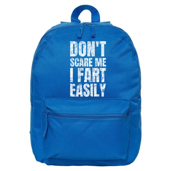 Don't Scare Me I Fart Easily Farts Gift 16 in Basic Backpack
