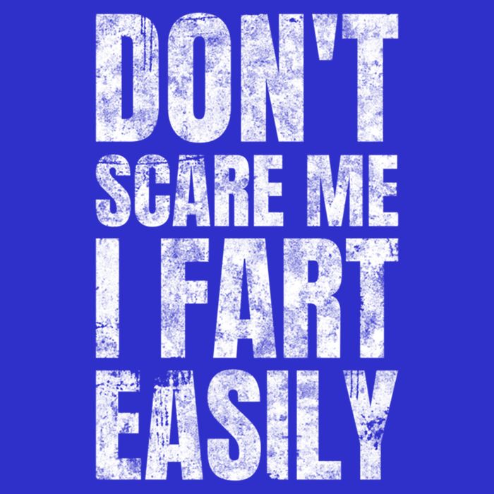 Don't Scare Me I Fart Easily Farts Gift Zip Tote Bag