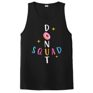 Donut Squad Matching Donut Party Pink Doughnut Sprinkles Gift PosiCharge Competitor Tank