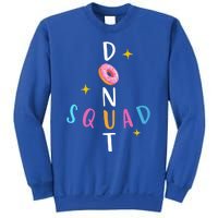 Donut Squad Matching Donut Party Pink Doughnut Sprinkles Gift Sweatshirt