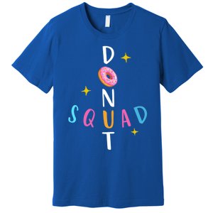 Donut Squad Matching Donut Party Pink Doughnut Sprinkles Gift Premium T-Shirt