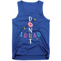 Donut Squad Matching Donut Party Pink Doughnut Sprinkles Gift Tank Top