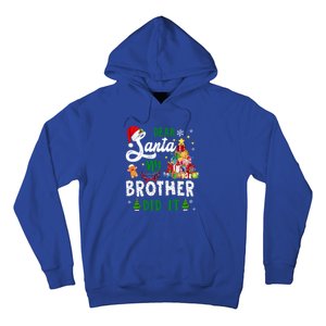 Dear Santa My Brother Did It Funny Christmas Pajama Gift Hoodie