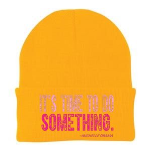 Do Something Michelle Obama Knit Cap Winter Beanie