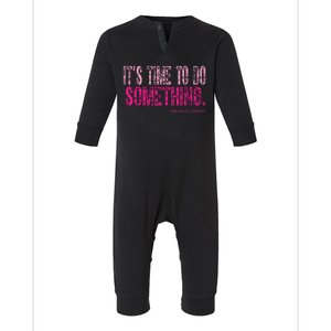 Do Something Michelle Obama Infant Fleece One Piece