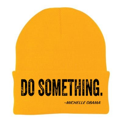 Do Something Michelle Obama Knit Cap Winter Beanie