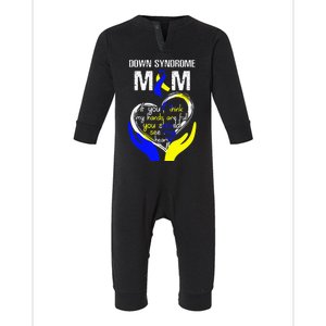 Down Syndrome Mom Costume World Down Syndrome Day Infant Fleece One Piece