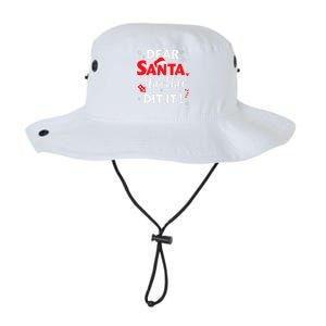 Dear Santa My Brother Did It For Matching Christmas Sister Gift.png Legacy Cool Fit Booney Bucket Hat