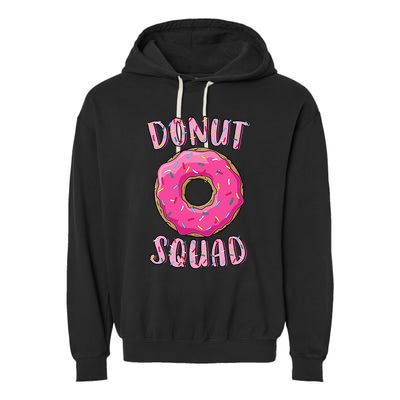 Donut Squad Matching Donut Party Garment-Dyed Fleece Hoodie