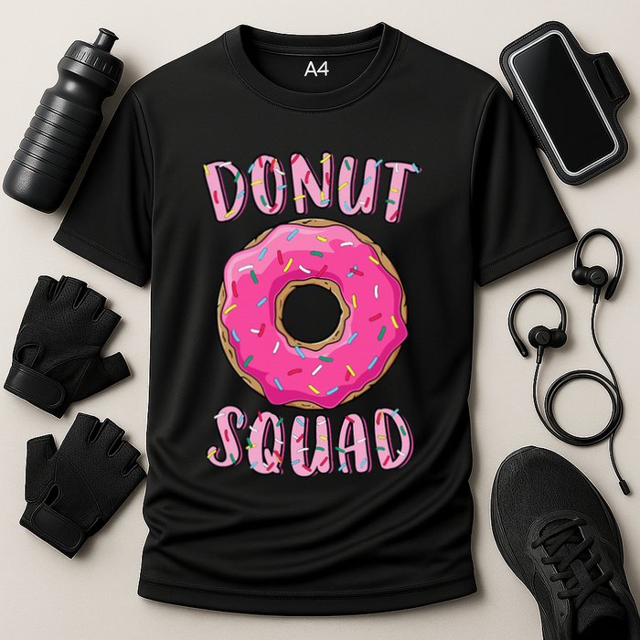 Donut Squad Matching Donut Party Performance Shirt