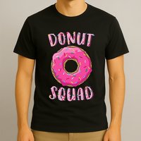 Donut Squad Matching Donut Party T-Shirt