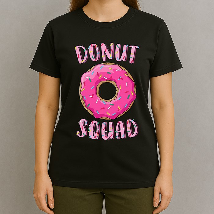 Donut Squad Matching Donut Party T-Shirt