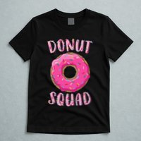 Donut Squad Matching Donut Party T-Shirt