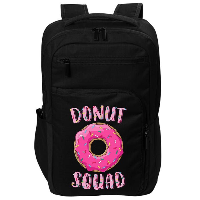 Donut Squad Matching Donut Party Impact Tech Backpack