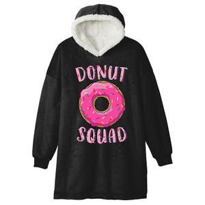 Donut Squad Matching Donut Party Hooded Wearable Blanket