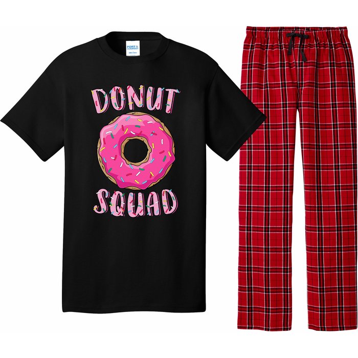 Donut Squad Matching Donut Party Pajama Set