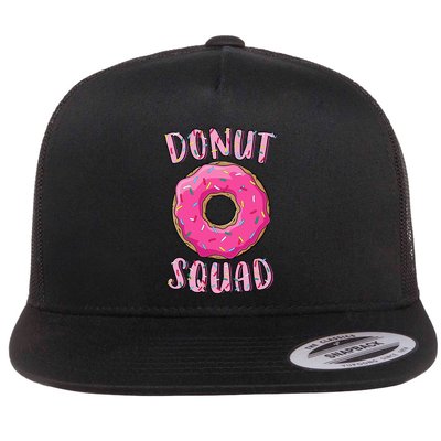 Donut Squad Matching Donut Party Flatbill Hat