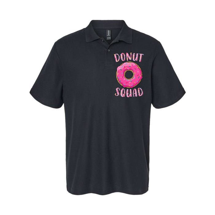 Donut Squad Matching Donut Party Softstyle Adult Sport Polo