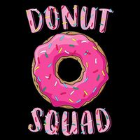 Donut Squad Matching Donut Party 16 in Basic Backpack