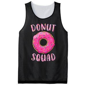 Donut Squad Matching Donut Party Mesh Reversible Basketball Jersey Tank