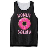 Donut Squad Matching Donut Party Mesh Reversible Basketball Jersey Tank