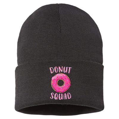 Donut Squad Matching Donut Party Sustainable Knit Beanie