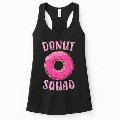Donut Squad Matching Donut Party Womens Tank Top