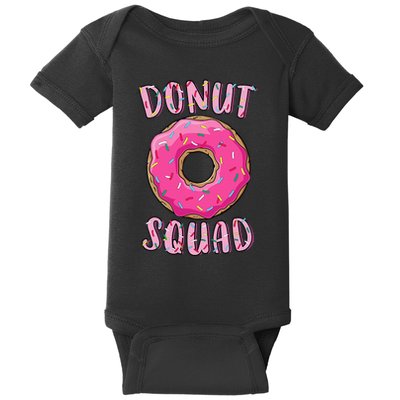 Donut Squad Matching Donut Party Baby Bodysuit
