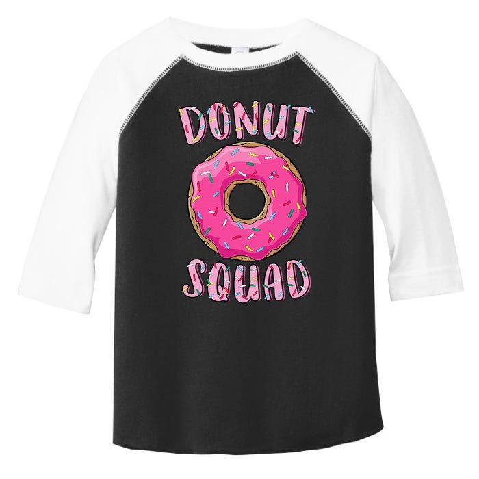 Donut Squad Matching Donut Party Toddler Fine Jersey T-Shirt