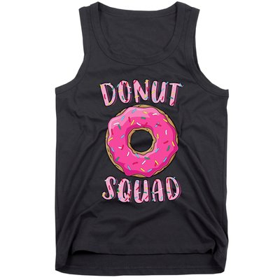 Donut Squad Matching Donut Party Tank Top