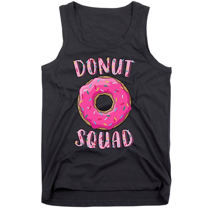 Donut Squad Matching Donut Party Tank Top