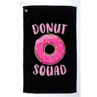Donut Squad Matching Donut Party Golf Towel
