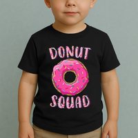 Donut Squad Matching Donut Party Toddler T-Shirt