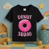 Donut Squad Matching Donut Party Toddler T-Shirt