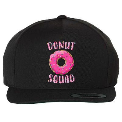 Donut Squad Matching Donut Party Wool Snapback Cap