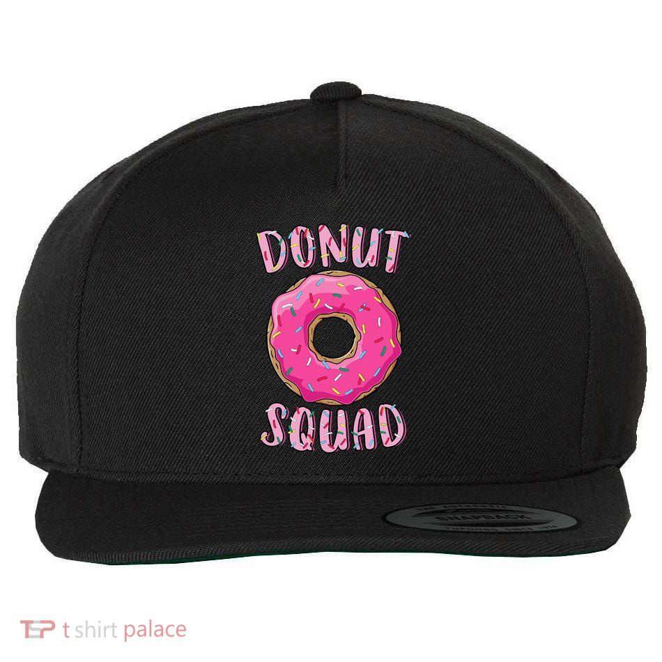 Donut Squad Matching Donut Party Wool Snapback Cap