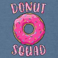 Donut Squad Matching Donut Party Garment-Dyed Sweatshirt