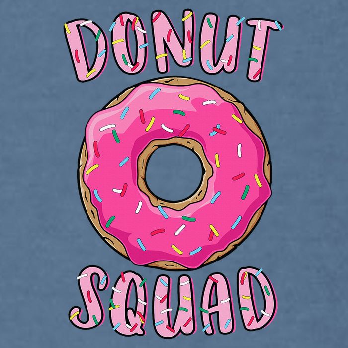 Donut Squad Matching Donut Party Garment-Dyed Sweatshirt