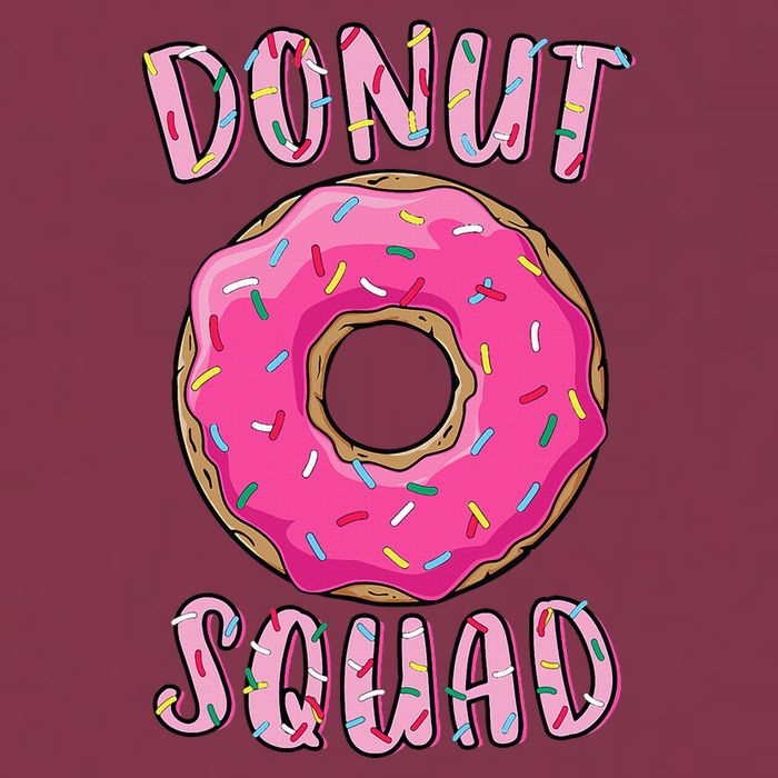 Donut Squad Matching Donut Party 16oz Travel Tumbler