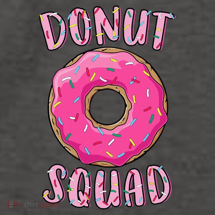 Donut Squad Matching Donut Party Vector Backpack