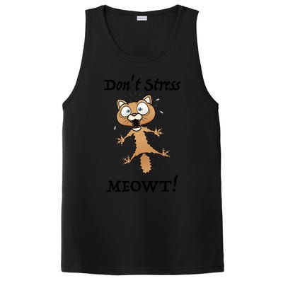 Dont Stress Meowt! Gift PosiCharge Competitor Tank