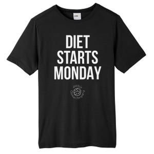 Diet Starts Monday Tall Fusion ChromaSoft Performance T-Shirt