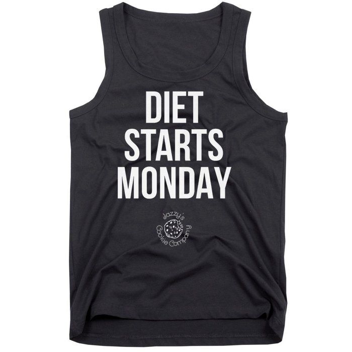 Diet Starts Monday Tank Top