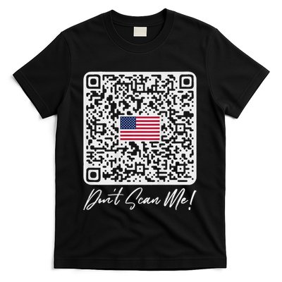 DonT Scan Me Funny Qr President Trump Dance Code Back T-Shirt