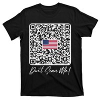 DonT Scan Me Funny Qr President Trump Dance Code Back T-Shirt