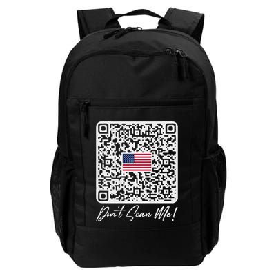 DonT Scan Me Funny Qr President Trump Dance Code Back Backpack