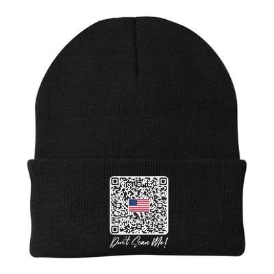 DonT Scan Me Funny Qr President Trump Dance Code Back Beanie