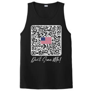 DonT Scan Me Funny Qr President Trump Dance Code Back PosiCharge Competitor Tank