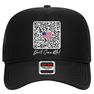 DonT Scan Me Funny Qr President Trump Dance Code Back Trucker Hat